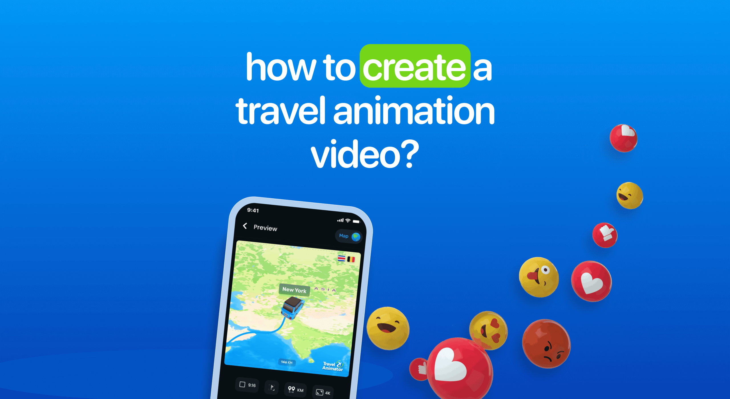 How to Create a Travel Animation Video?