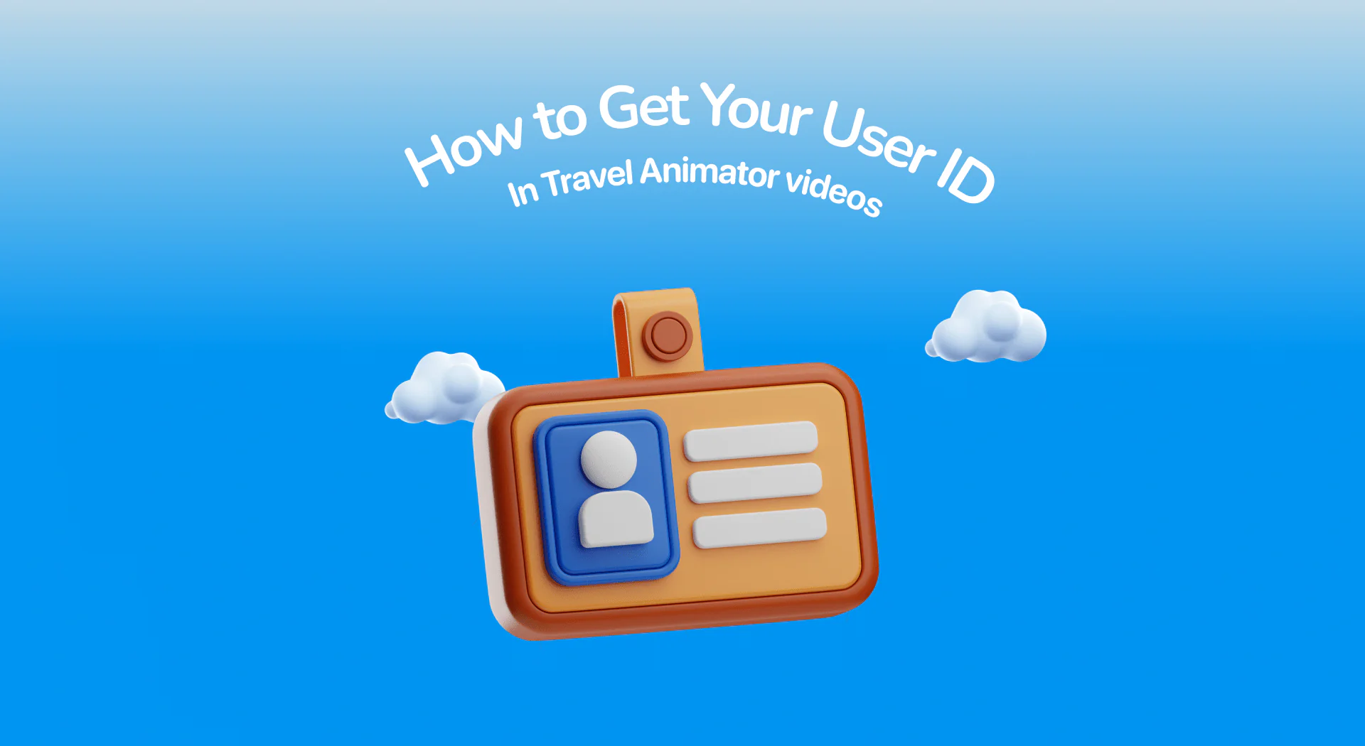 How to Get Your User ID in Travel Animator
