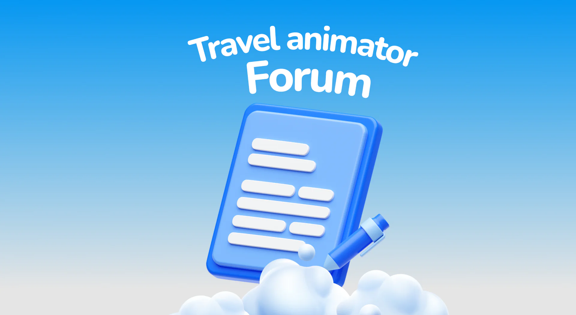 Travel Animator Forum: How to Share Feedback, Suggestions &amp; Get Support