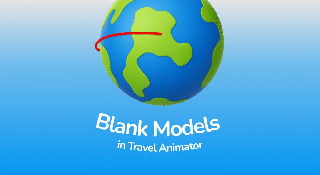 Blank Model in Travel Animator