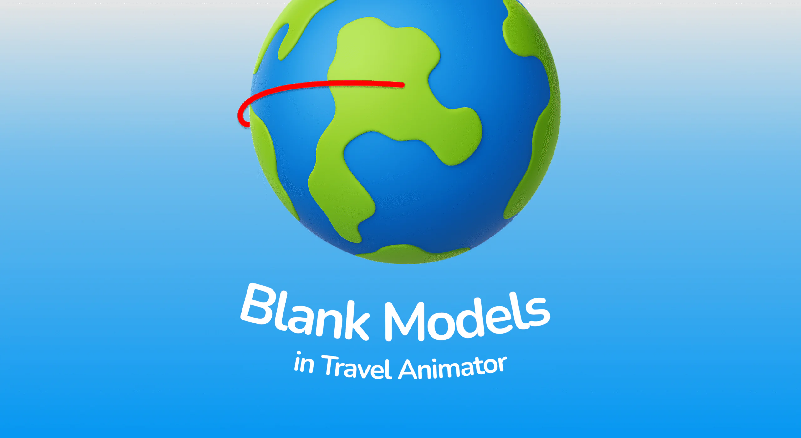 Blank Model in Travel Animator