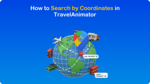 How to Search by Coordinates in TravelAnimator