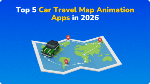 Top 5 Car Travel Map Animation Apps in 2026