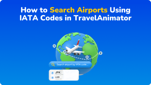 How to Search Airports Using IATA Codes in TravelAnimator